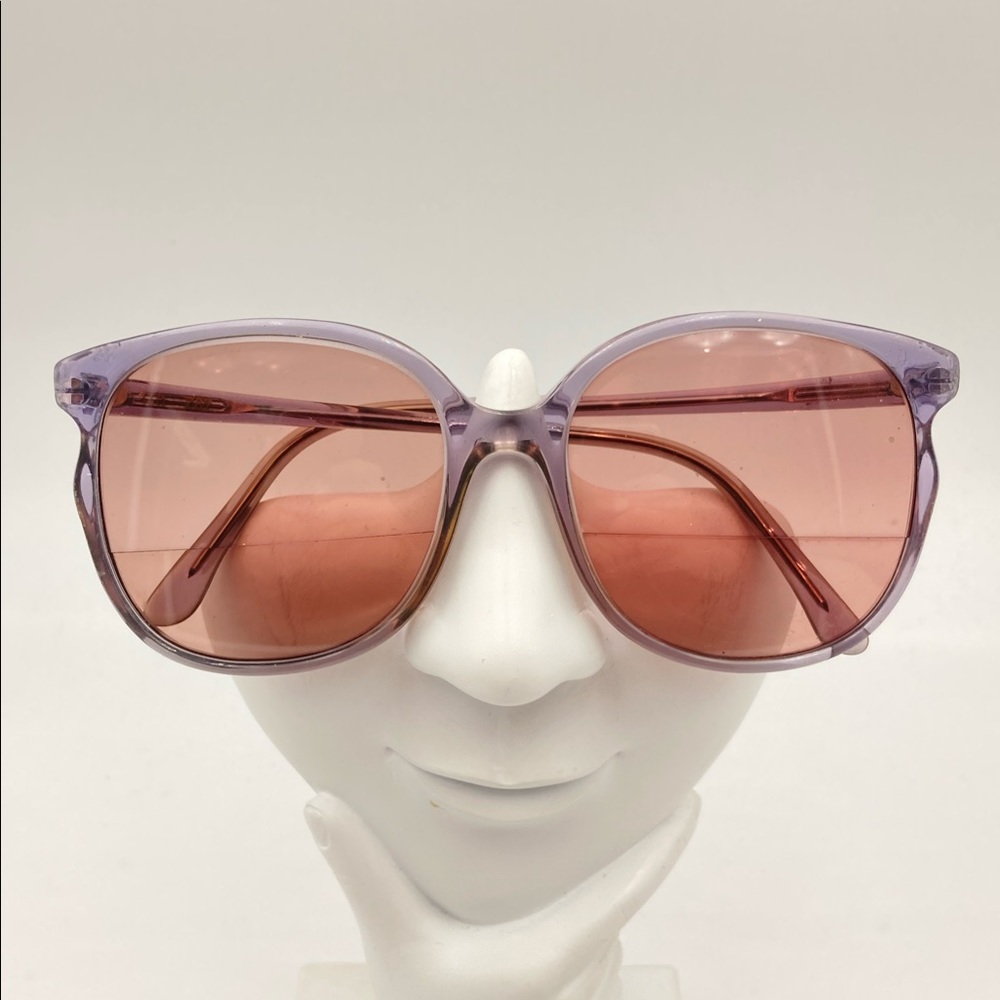 Vintage American Optical Purple Round Sunglasses